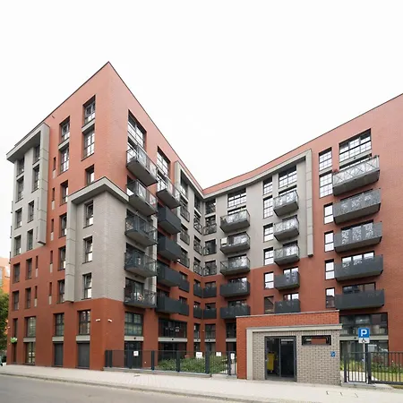 Riverfront Motlawa By Palm Aparts Apartment Danzig
